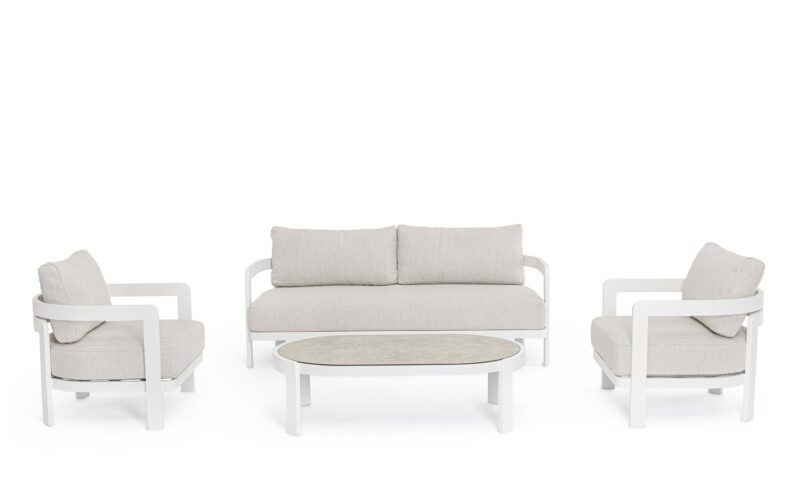 Presley - Conjunto para exterior, Blanco