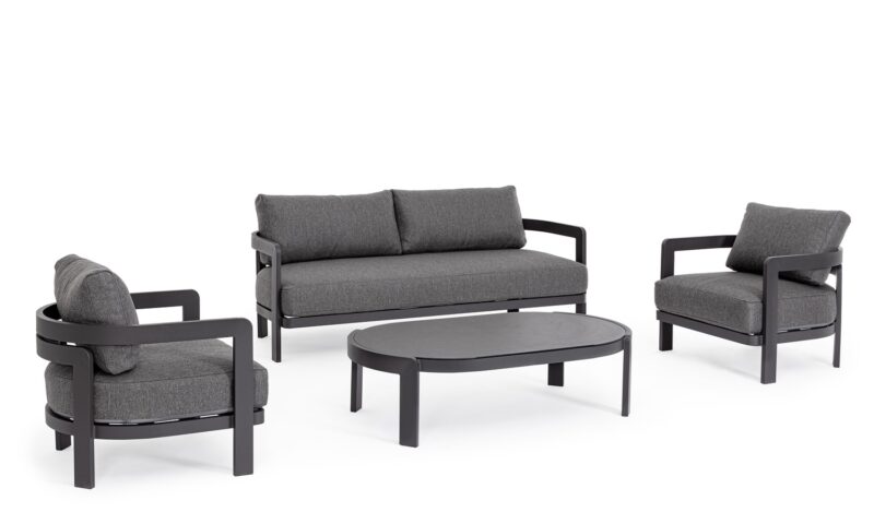 Presley - Conjunto para exterior, Antracita - Imagen 2