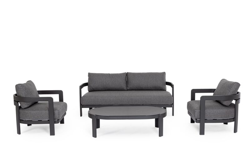 Presley - Conjunto para exterior, Antracita
