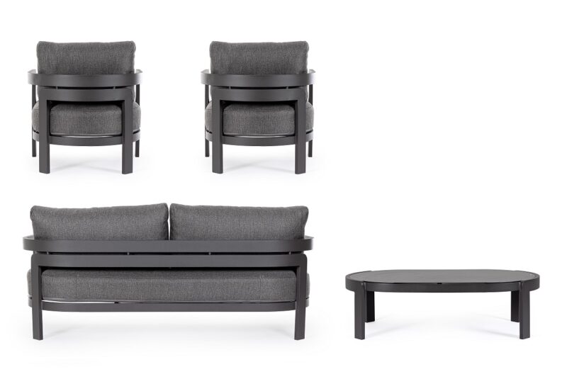 Presley - Conjunto para exterior, Antracita - Imagen 6