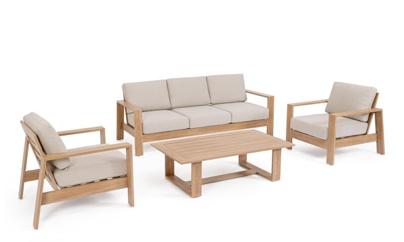 Baltic - Conjunto para exterior, Natural - Imagen 2