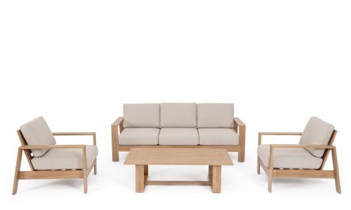 Baltic - Conjunto para exterior, Natural