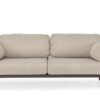 Pardis - Sofá para exterior de 183 cm, Raven