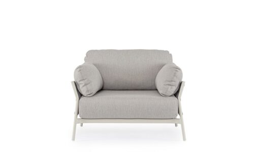 Pardis - Sillón para exterior de 99 cm, Agate
