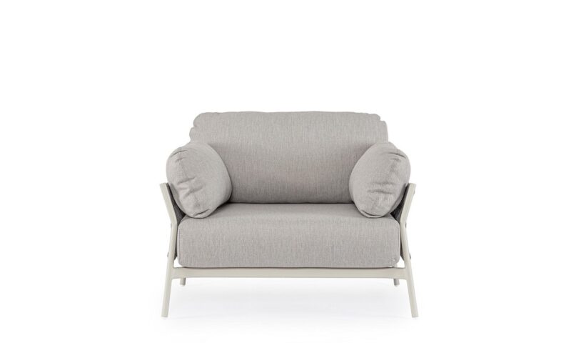 Pardis - Sillón para exterior de 99 cm, Agate
