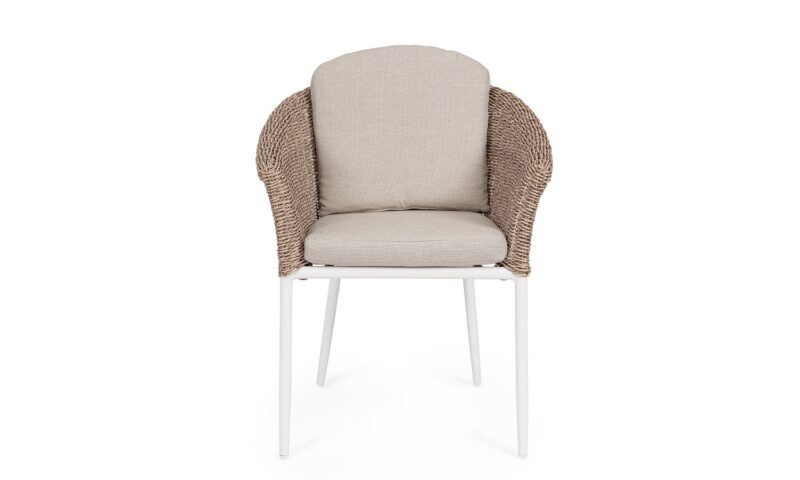 Oceana - Silla para exterior, Vapor - Apilables - Imagen 2