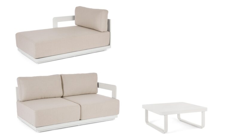 Mariel - Conjunto para exterior lounge, Vapor - Imagen 5