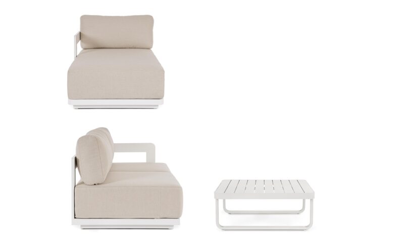 Mariel - Conjunto para exterior lounge, Vapor - Imagen 4
