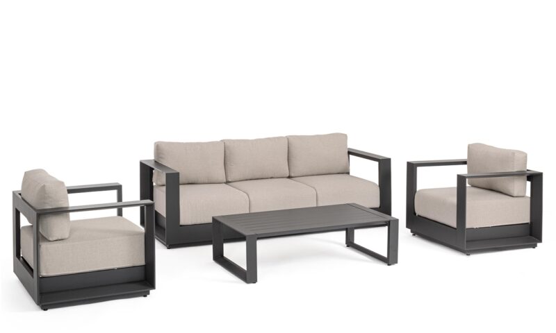 Moses - Conjunto para exterior, Antracita - Imagen 2
