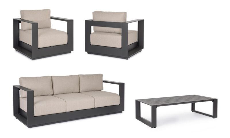 Moses - Conjunto para exterior, Antracita - Imagen 4