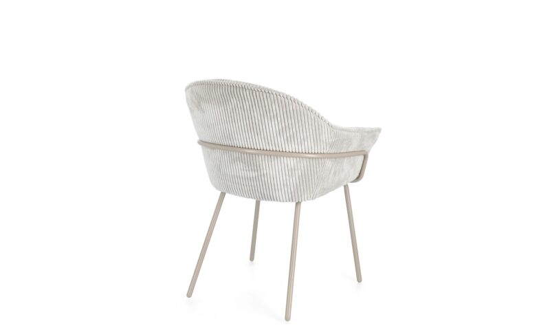 Cassidy - Silla de comedor, Warm/Gris claro - Imagen 4