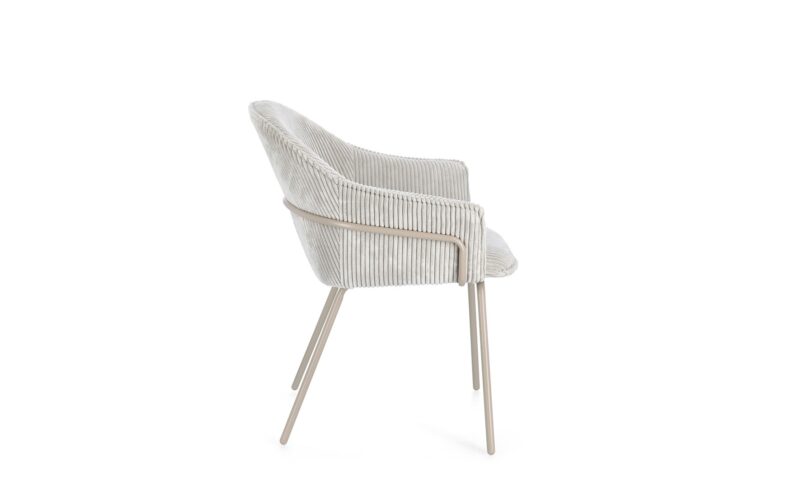 Cassidy - Silla de comedor, Warm/Gris claro - Imagen 2
