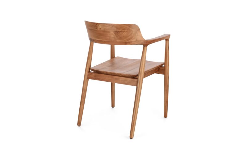 Suzy - Silla de teca - Natural (Pack 2 uds) - Imagen 5