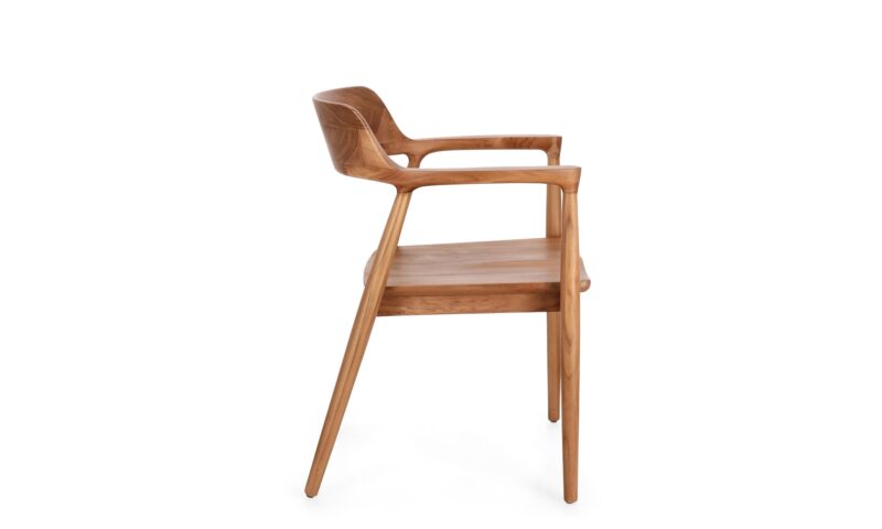 Suzy - Silla de teca - Natural (Pack 2 uds) - Imagen 2