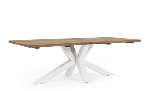 Ramsey - Mesa Fija de 240 Natural/Blanco