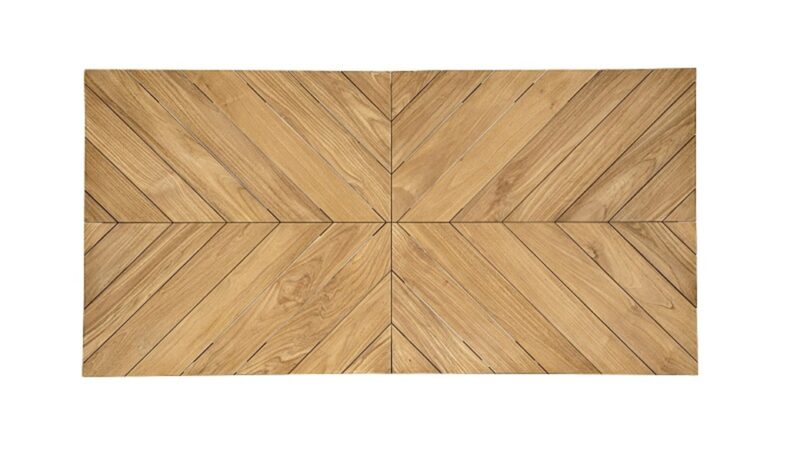 Palmdale - Mesa Rectangular de 200 Natural/Negro - Imagen 5