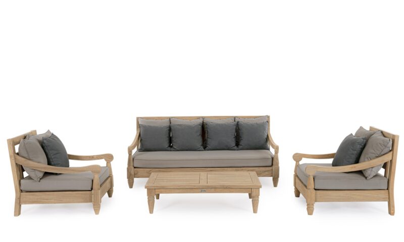 Bali - Sofá para exterior de 190 cm, Stone - Imagen 7