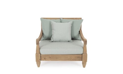 Bali - Sillón para exterior de 90 cm, Aqua