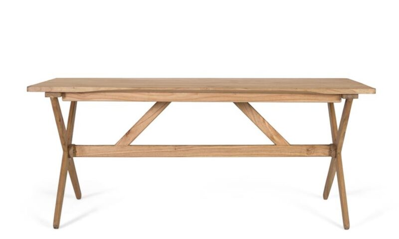 Chantik - Mesa rectangular fija de 180 x 80 cm - Imagen 2