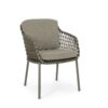 Ivissa - Silla para exterior, Verde (Pack 2 uds)