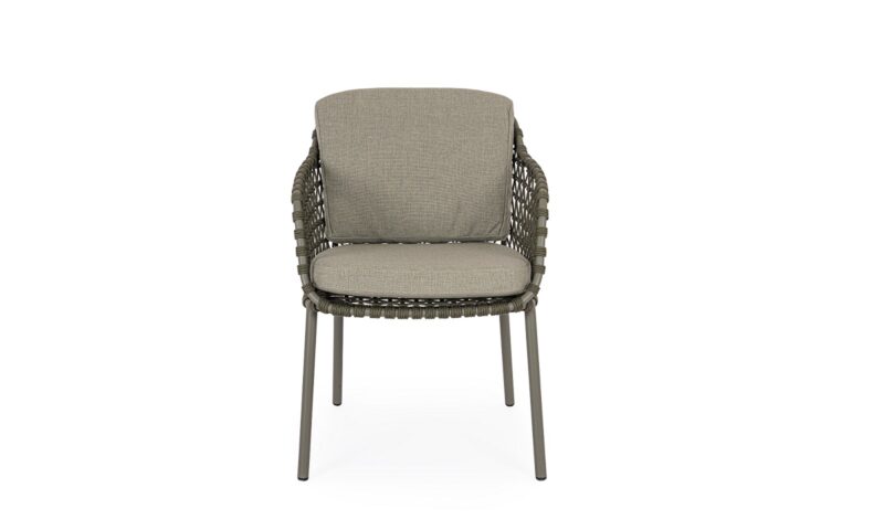 Ivissa - Silla para exterior, Verde (Pack 2 uds) - Imagen 2