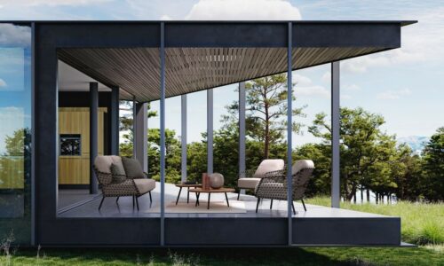 Alternative view of Ivissa - Conjunto para exterior, Antracita