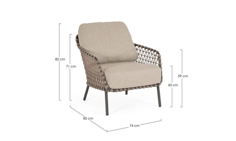 Ivissa - Conjunto para exterior, Antracita - Imagen 15