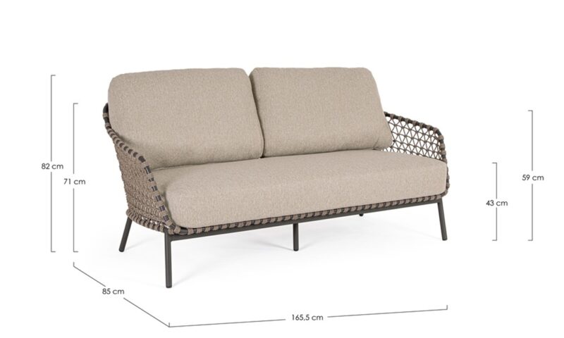 Ivissa - Conjunto para exterior, Antracita - Imagen 14