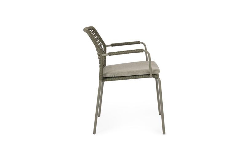 Canar - Silla para exterior - Verde (Pack 4 uds) - Imagen 3