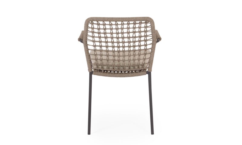 Canar - Silla para exterior - Antracita (Pack 4 uds) - Imagen 5