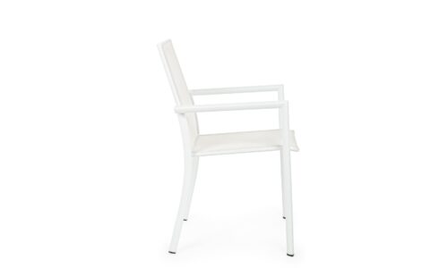 Alternative view of Konnor - Silla para exterior, Blanco (Pack 4 uds) - Apilables