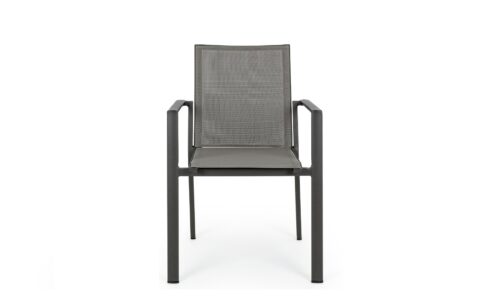 Alternative view of Konnor - Silla para exterior, Antracita (Pack 4 uds) - Apilables