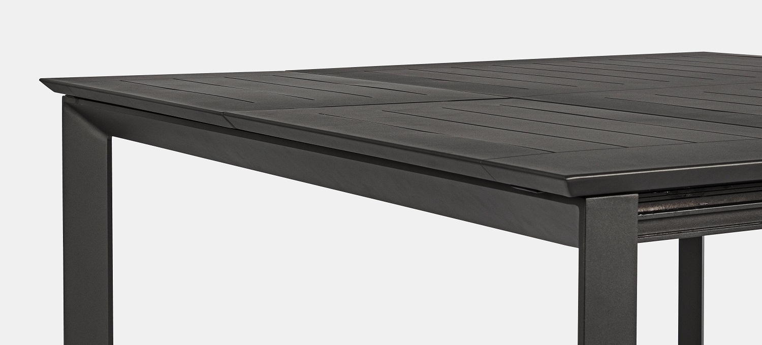 Konnor - Mesa Extensible de 160 (160) cm Antracita - Imagen 8