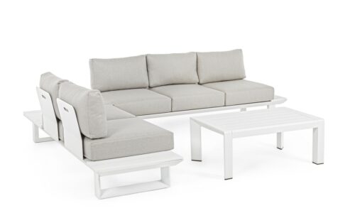 Alternative view of Konnor - Conjunto rinconero para exterior, Blanco