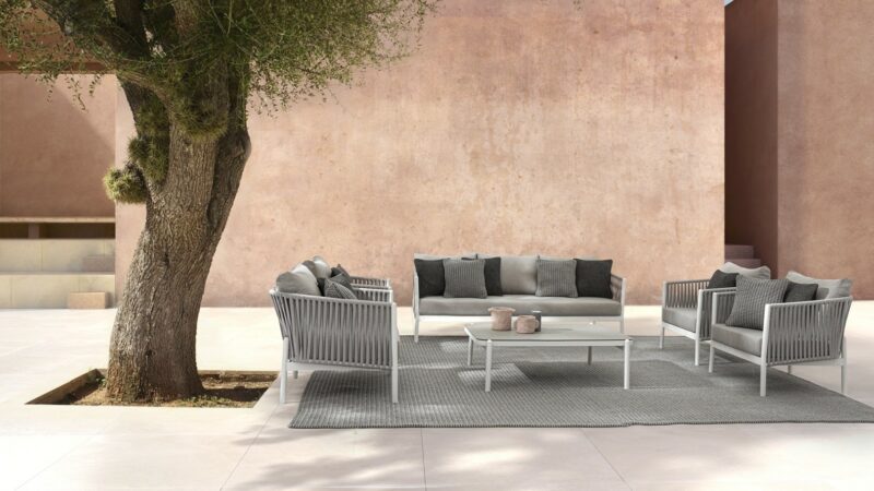 Florencia - Sillón para exterior, Blanco - Imagen 10