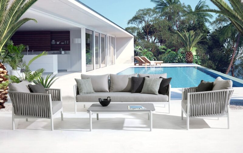 Florencia - Sillón para exterior, Blanco - Imagen 9