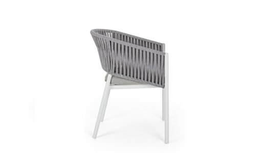 Alternative view of Florencia - Silla para exterior, Blanco (Pack 4 uds) - Apilables