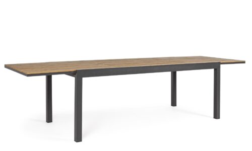 Elias - Mesa para exterior de 200 cm (Ext. 300) Antracita