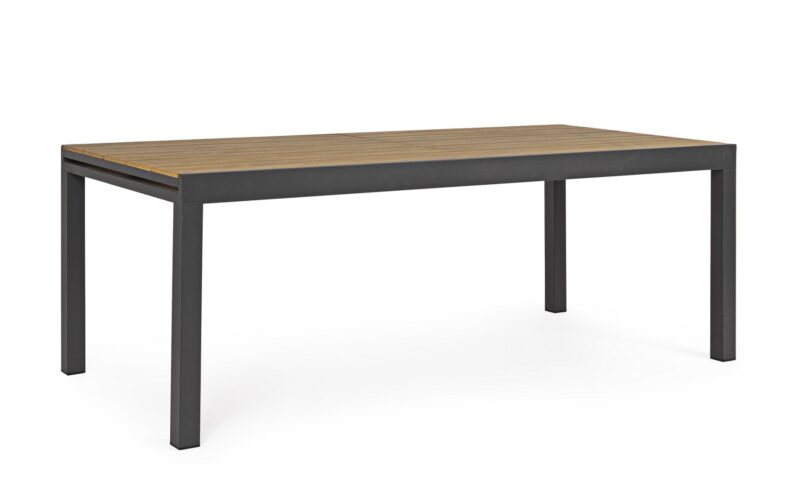 Elias - Mesa para exterior de 200 cm (Ext. 300) Antracita - Imagen 2