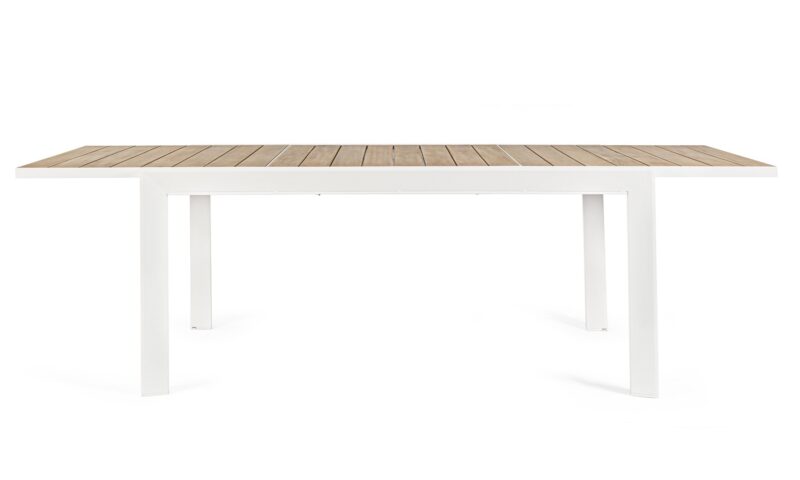 Belmar - Mesa para exterior de 160 cm (Ext. 240) Blanco - Imagen 3