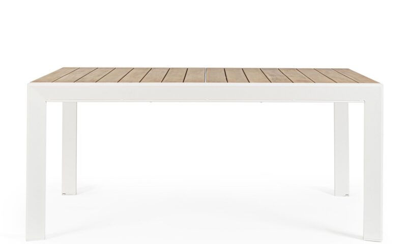 Belmar - Mesa para exterior de 160 cm (Ext. 240) Blanco - Imagen 4