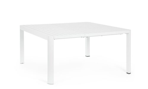 Kiplin - Mesa para exterior de 149 x 97 (149) cm Blanco
