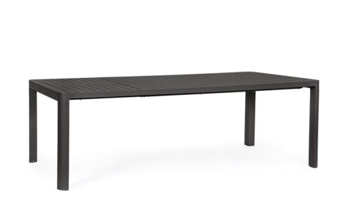 Kiplin - Mesa para exterior de 180 cm (Ext. 240) Antracita