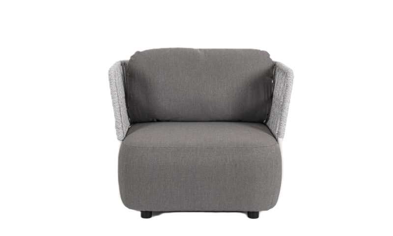 Palmer - Sillón para exterior Gris claro/Gris - Imagen 3
