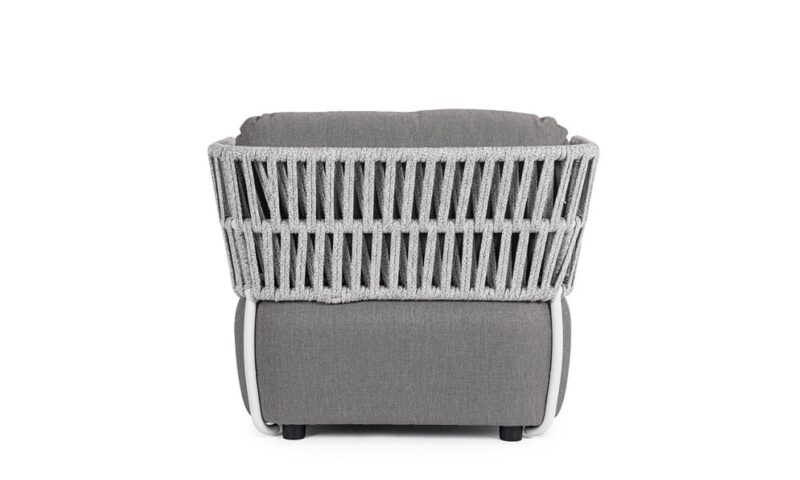Palmer - Sillón para exterior Gris claro/Gris - Imagen 4