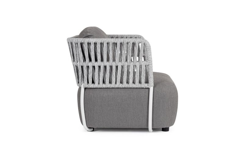 Palmer - Sillón para exterior Gris claro/Gris - Imagen 2