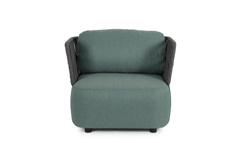 Palmer - Sillón para exterior Antracita/Jade - Imagen 3