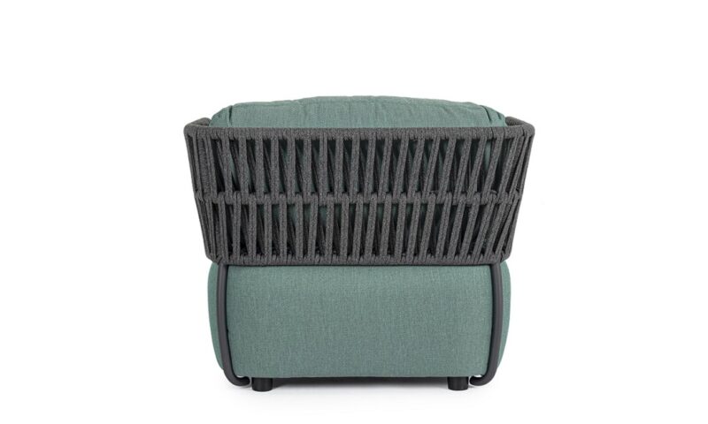 Palmer - Sillón para exterior Antracita/Jade - Imagen 4