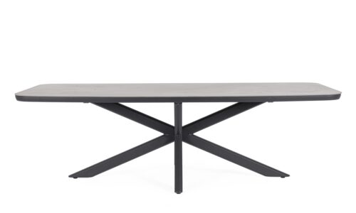 Alternative view of Isacco - Mesa de exterior de 240 x 110 cm Antracita