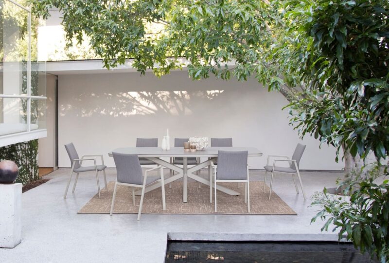 Isacco - Mesa de exterior de 240 x 110 cm Pelikan - Imagen 6